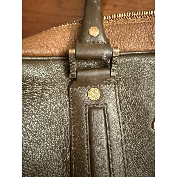 Robert Graham Leather Brown Two Tone Laptop Messenger Bag **Read Listing**‎ - Picture 3 of 14